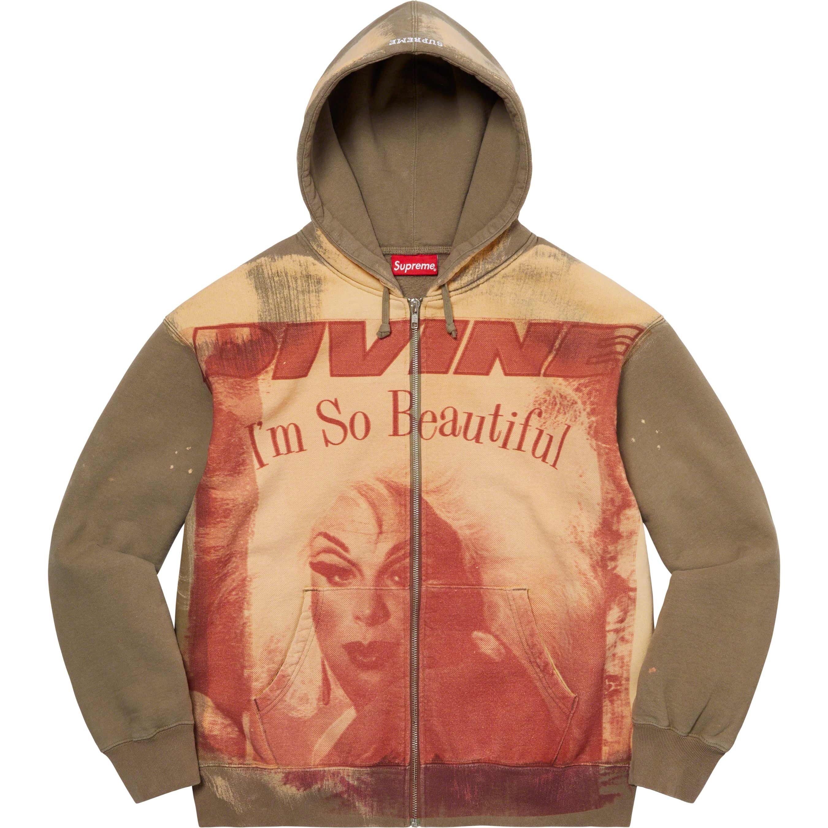 Divine Zip Up Hooded Sweatshirt view 6